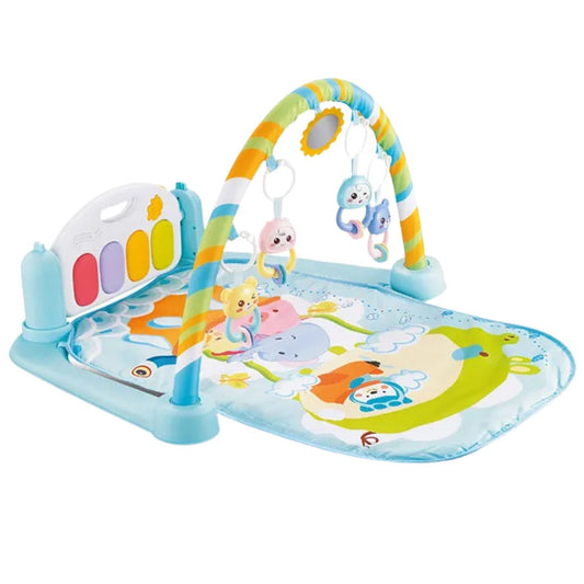 Ingteractive play mat blue with piano