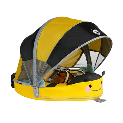 Mambobaby Baby Waist Float with Canopy – Bee