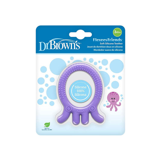 Dr. Brown's Flexees Friends Baby Teether - Octopus