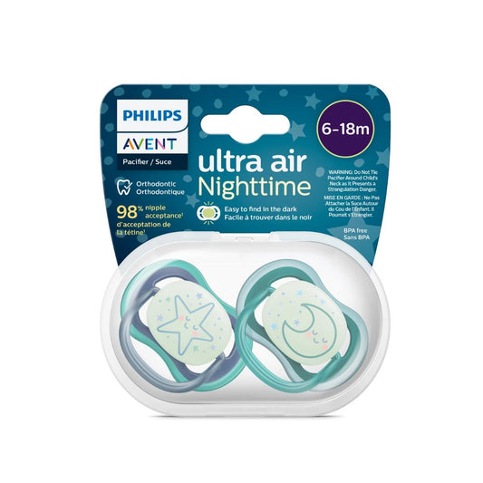 Philips Avent Ultra Air Pacifier - Star & Moon