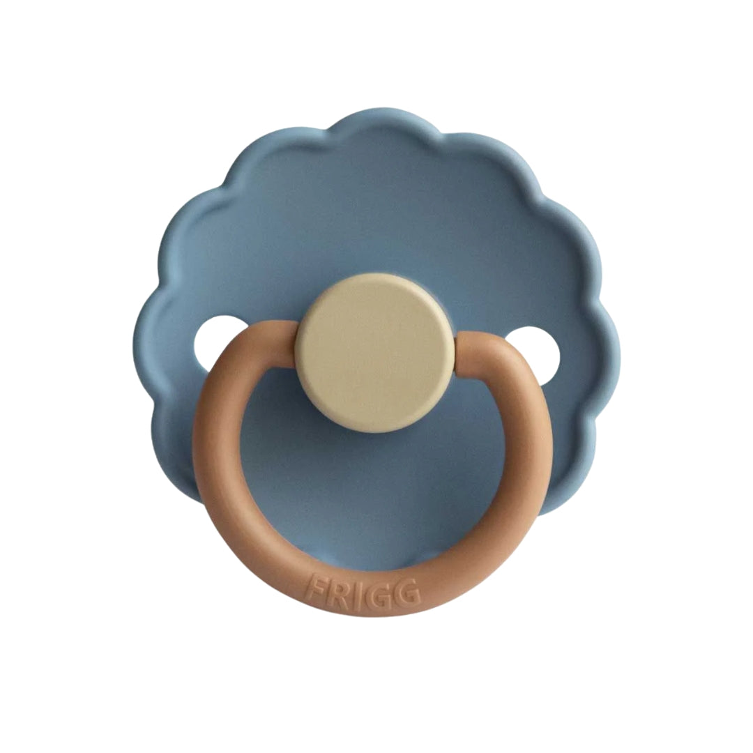 FRIGG Round Pacifier Daisy - Silicone / Rubber