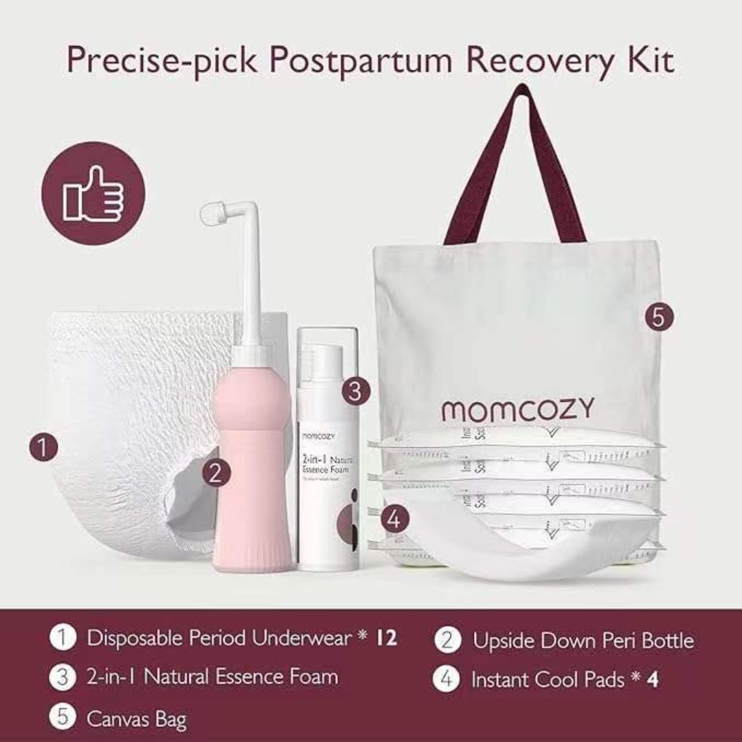Buy Online Momcozy Postpartum Recovery Essentials Kit – Womb World