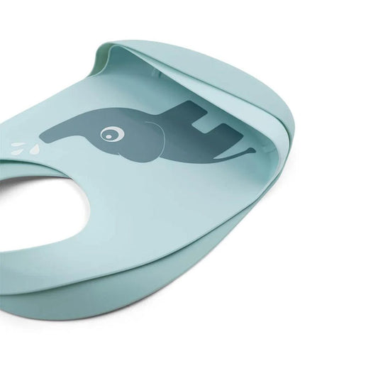 Done by Deer Silicone Bib Elphee Blue - 2 Pack