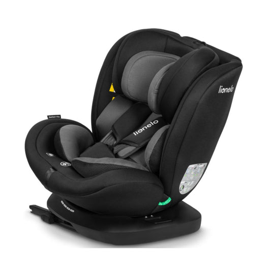 Lionelo Bastiaan i-Size Car Seat Black Grey