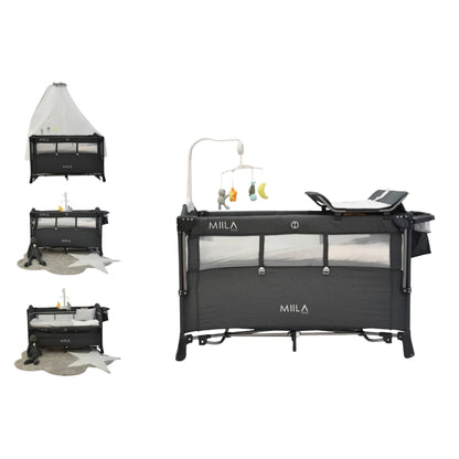 Miila Travel Cot - Foldable Baby Bed
