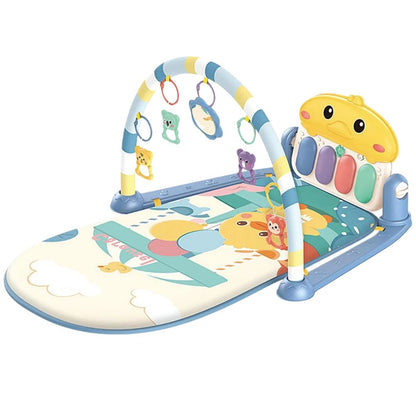 Play mat Gym with Piano in a white background