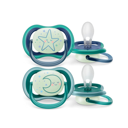 Philips Avent Ultra Air Pacifier - Star & Moon