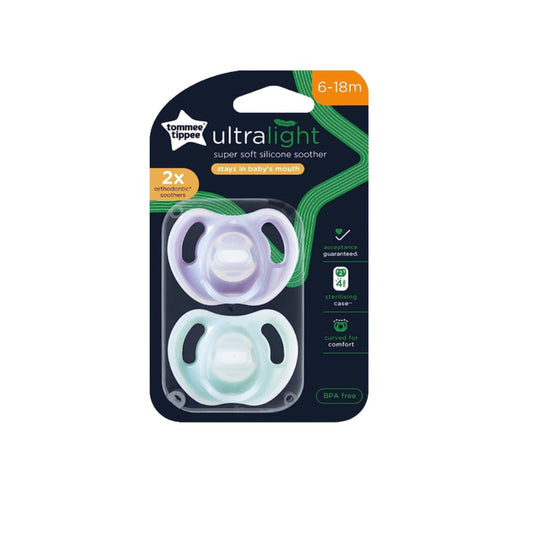 Tommee Tippee UltraLight Soothers 6-18m