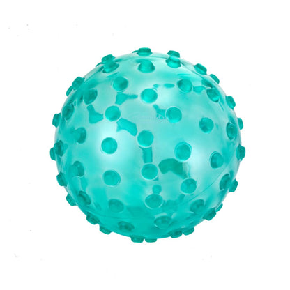 Infantino Turquoise textured ball on a white background
