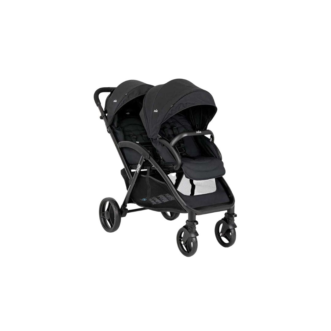 Joie Black stroller on a white background