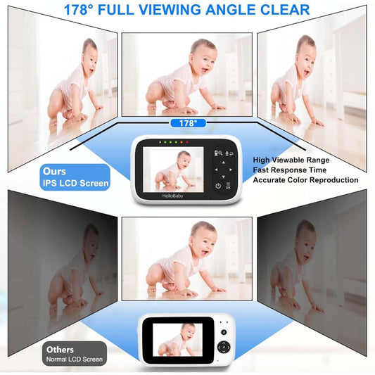 HelloBaby 3.2" LCD Digital Video Monitor