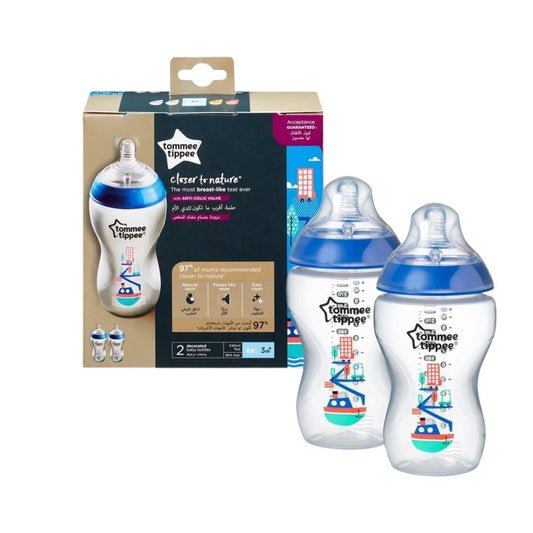 Tommee Tippee Closer To Nature Baby Bottles 340ml