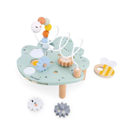 Janod Sweet Cocoon Activity Table Leaf