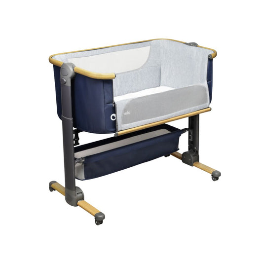 Lionelo 3 in 1 Next to Me Bedside Cot Timon Blue Navy