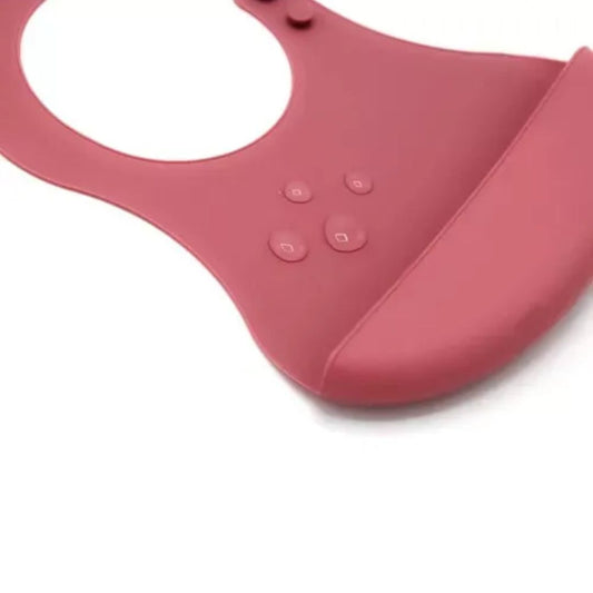 Babyjem Silicone Bib Red