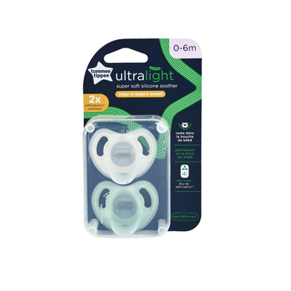 Tommee Tippee Ultra-Light Silicone Soother 0-6 months