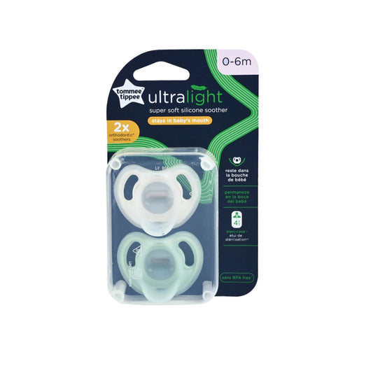 Tommee Tippee Ultra-Light Silicone Soother 0-6 months