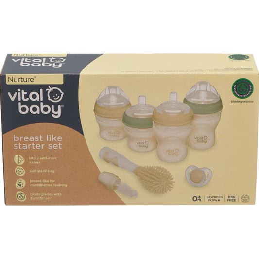 Vital Baby Anti-Colic Starter Baby Bottle Set