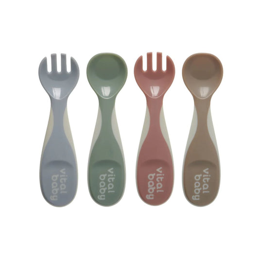 Vital Baby Chunky Cutlery Set