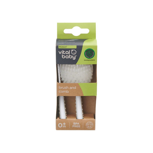 Vital Baby Protect Brush & Comb Set
