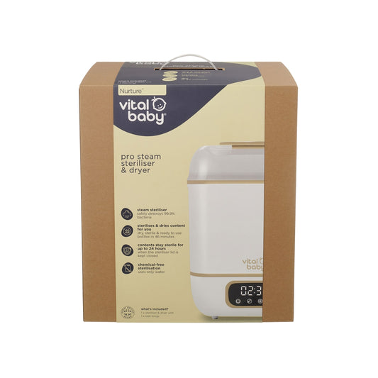 Vital Baby Nurture Pro Steam Steriliser & Dryer