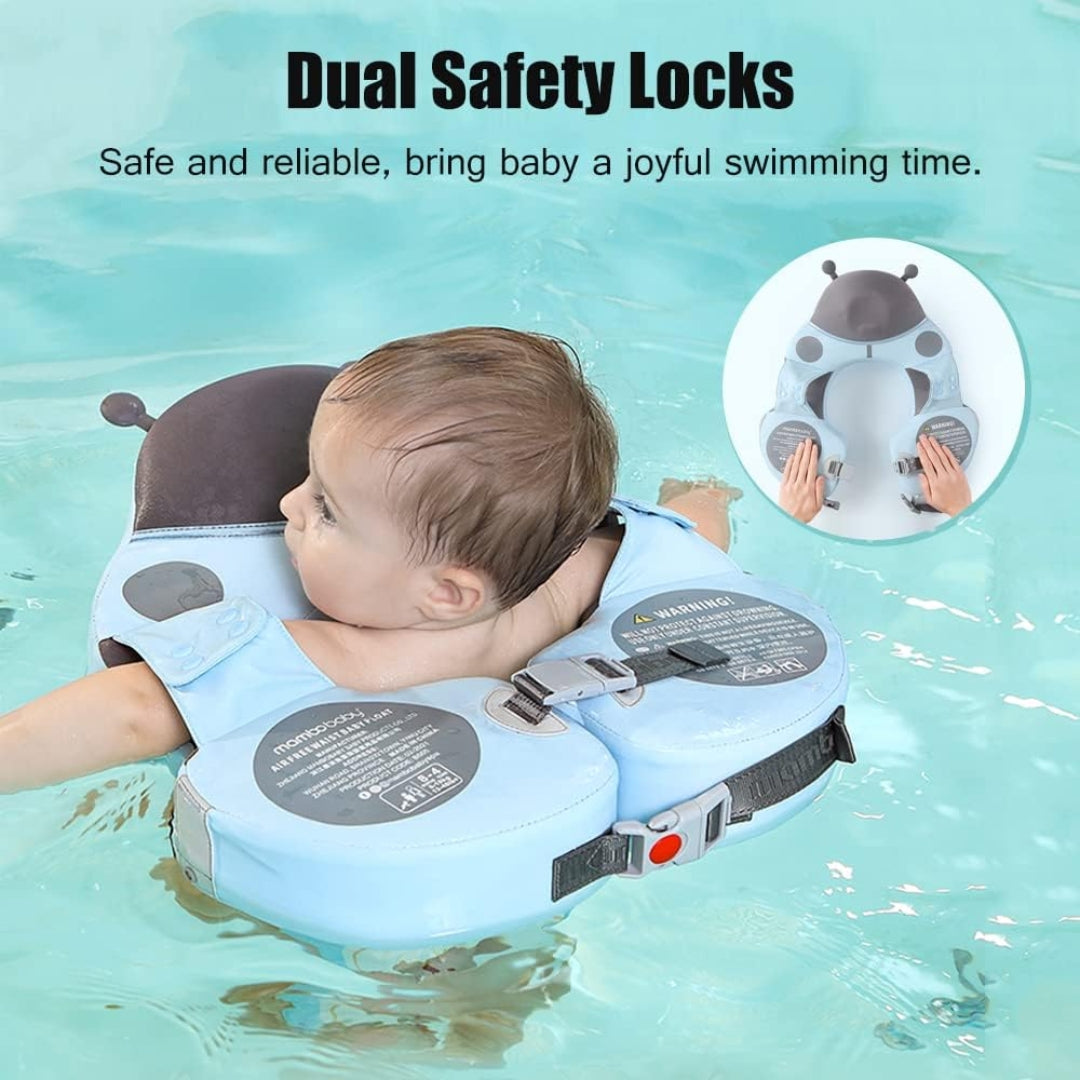 Mambobaby Baby Waist Float with Canopy – Ladybird