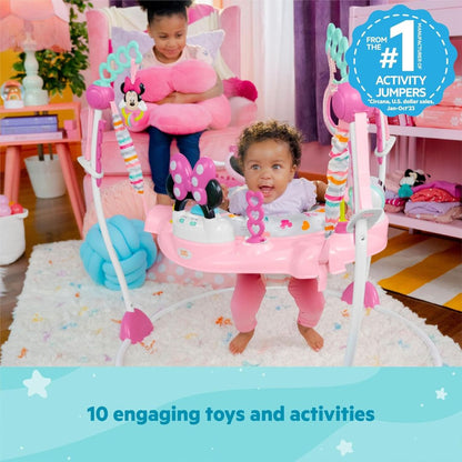 Bright Starts Disney Baby Minnie Mouse Baby Activity Center Jumper