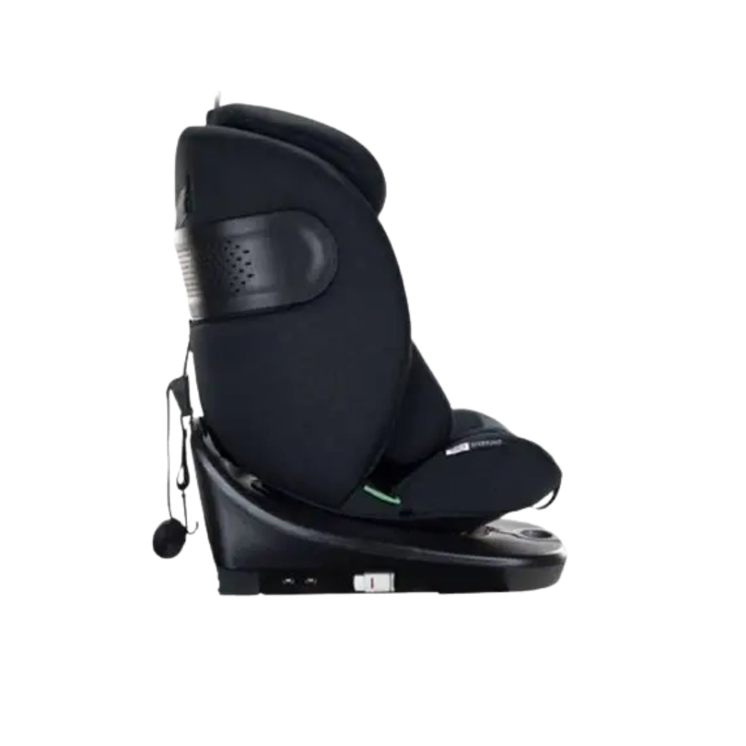 Asalvo Black car seat on a white background