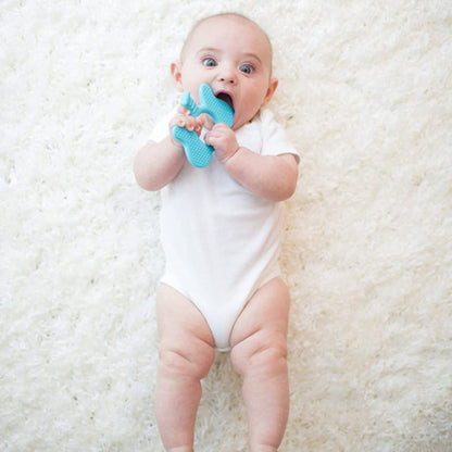 Dr. Brown’s Flexees Friends Soft Silicone Baby Teether - Elephant