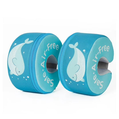 Mambobaby Air-Free Armbands Float Set Swim Trainer - Blue Whale