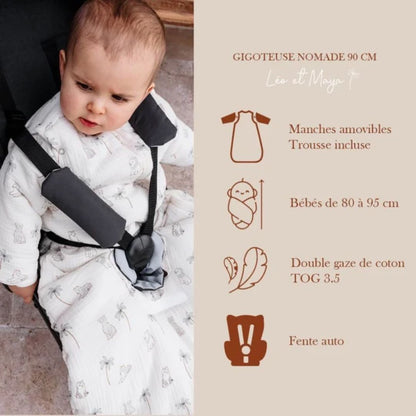 Candide Léo and Maya Nomadic Sleeping Bag