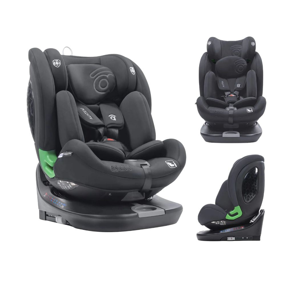 Asalvo Austen 3 Car Seat Gray 40-150 cm