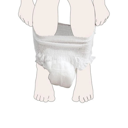 Momcozy white underwear in a white background
