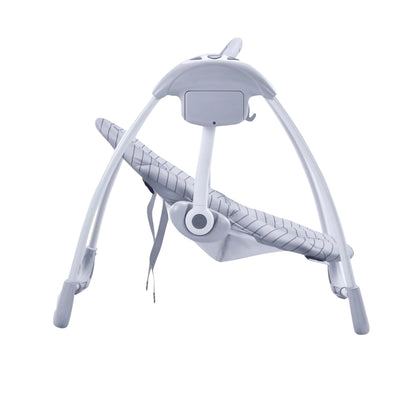 White Asalvo baby swing on a white background