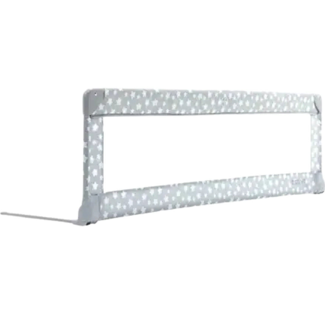 Asalvo Baby crib safety rail with star pattern on a white background
