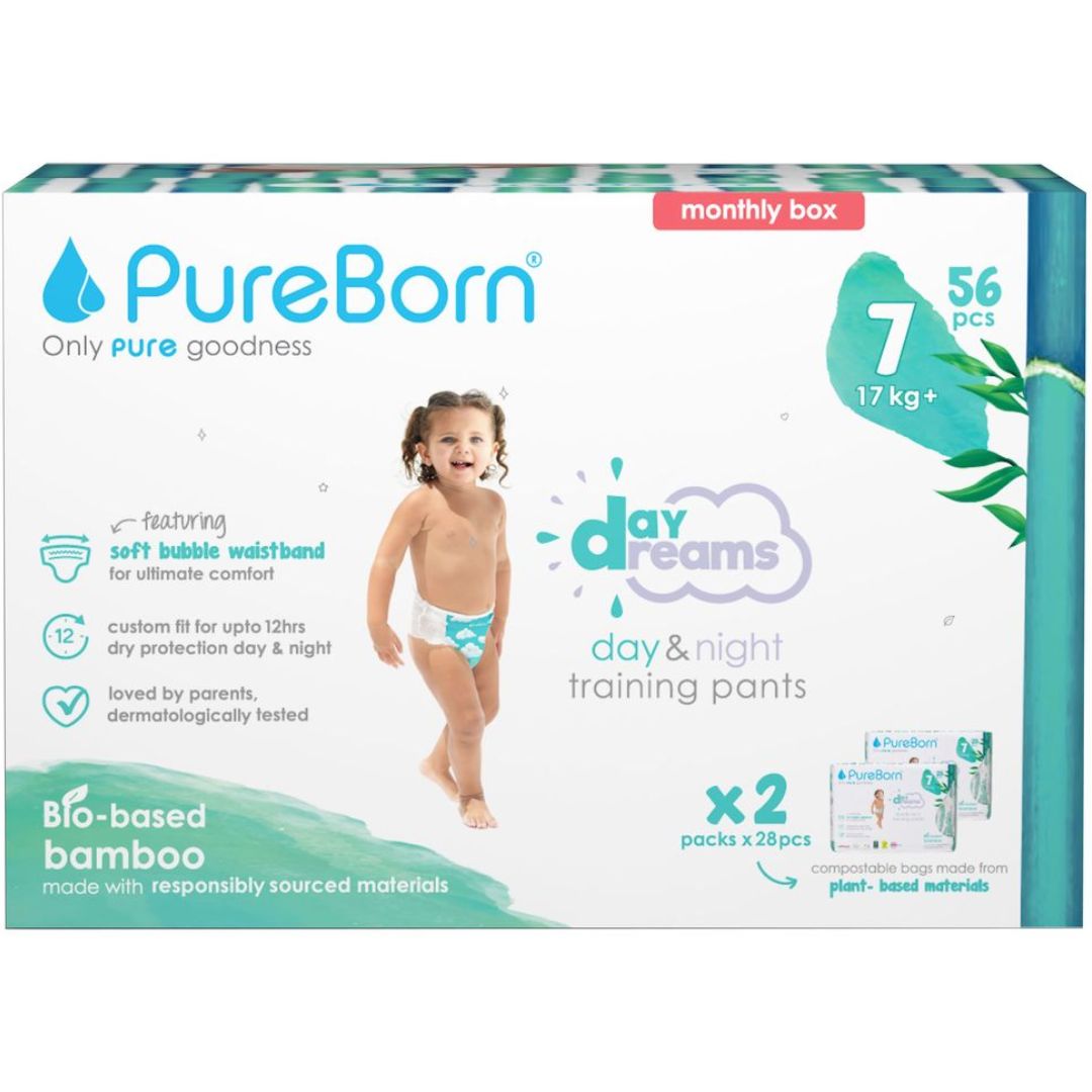 PureBorn Day Dreams Pants - Diapers