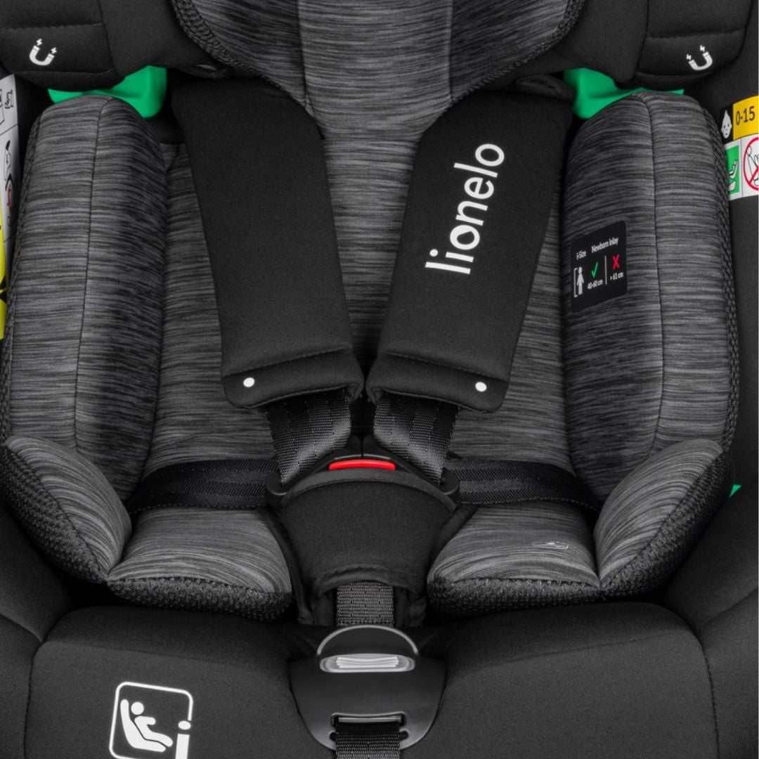 Lionelo Braam i-Size Car Seat Black Grey