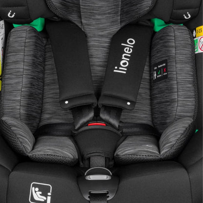 Lionelo Braam i-Size Car Seat Black Grey