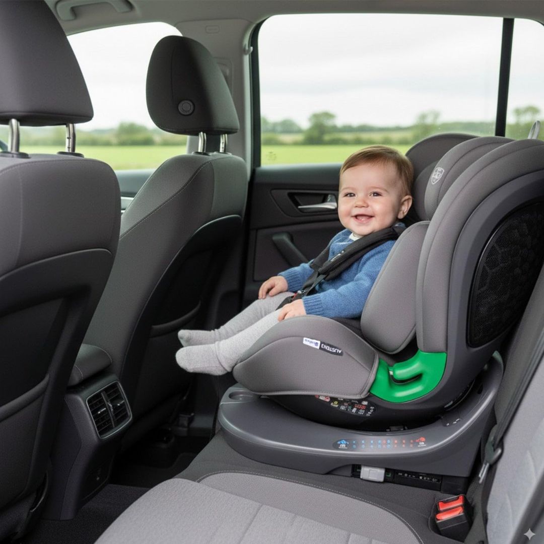 Asalvo Austen 3 Car Seat Gray 40-150 cm