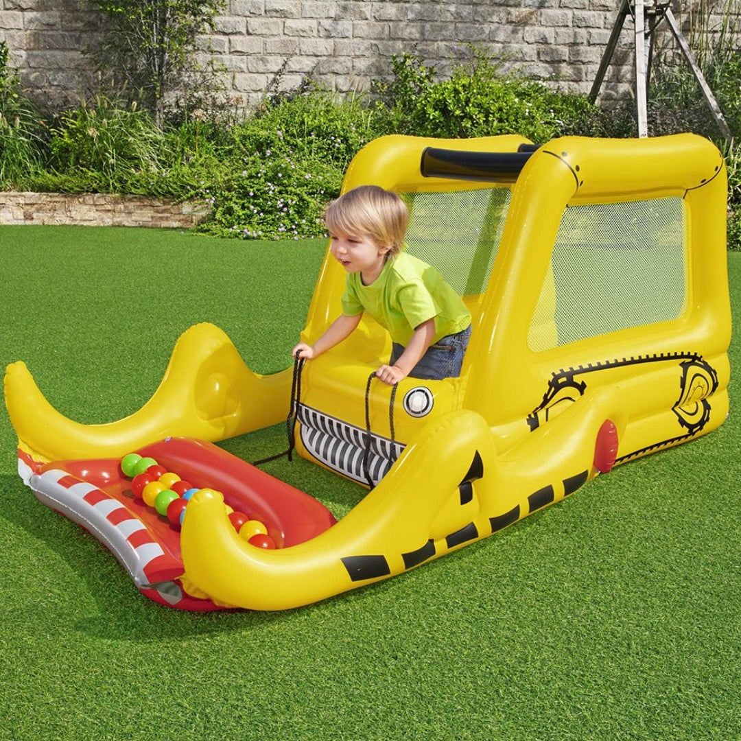 Bestway Up and Over Dozer Ball Pit Excavator Inflatable