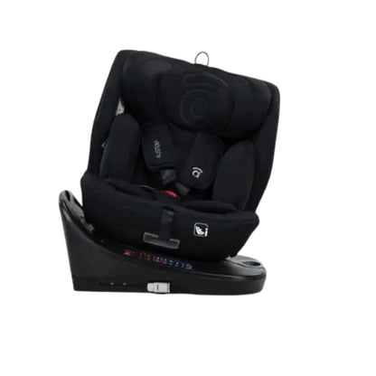 Asalvo Black car seat on a white background
