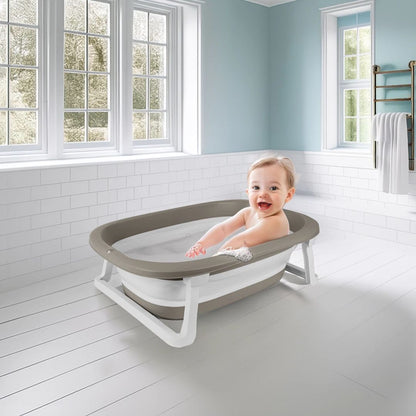 Dolu Full Nuve Foldable Bathtub - Brown