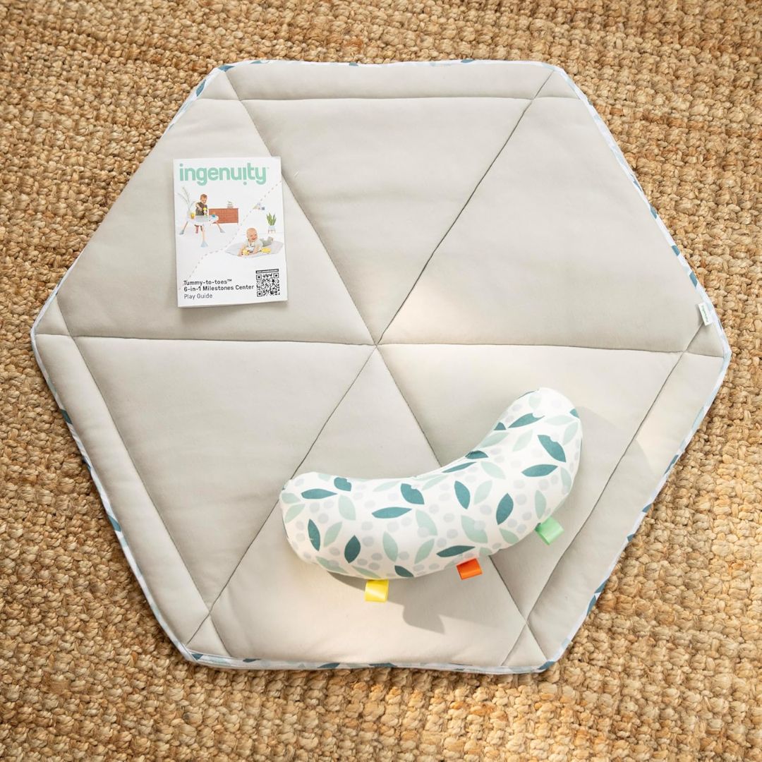 Ingenuity Tummy-to-Toes 6-in-1 Milestone Center Jumper