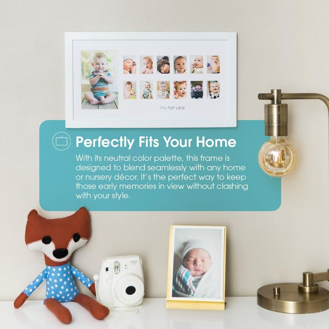 Pearhead My First Year Photo Moments Frame