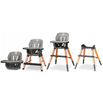 Lionelo Mona Black Onyx 4-in-1 High Chair