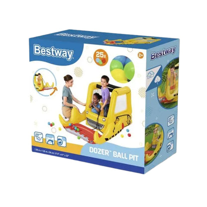 Bestway Up and Over Dozer Ball Pit Excavator Inflatable