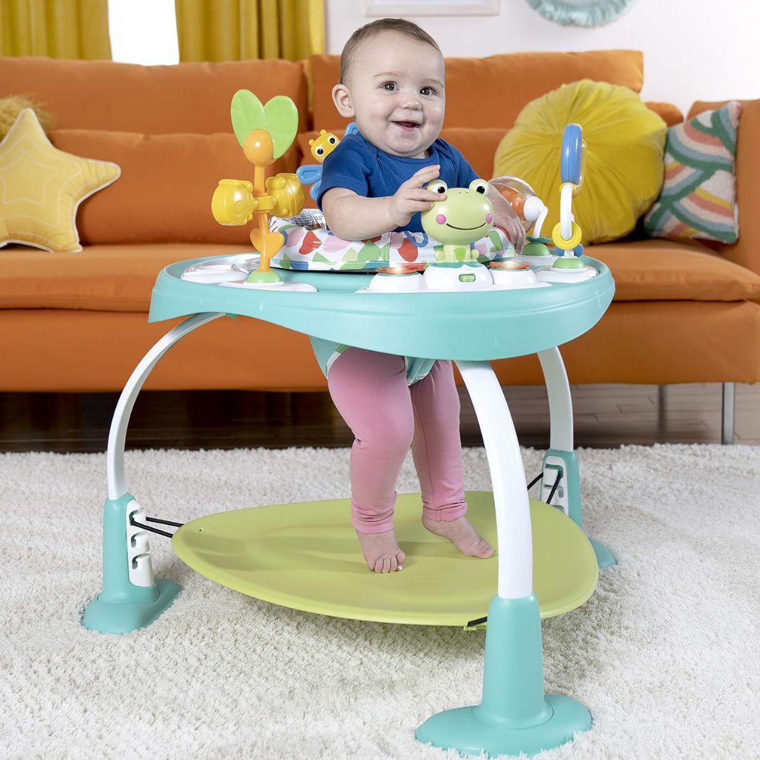 Bright Starts 2-in-1 Activity Center Jumper & Table