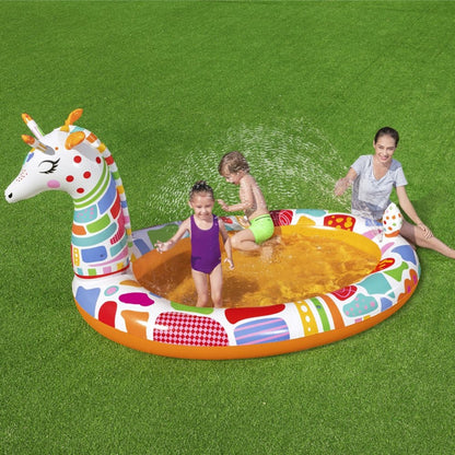 Bestway Groovy Giraffe Sprayer Inflatable Pool