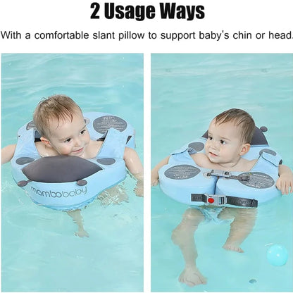 Mambobaby Baby Waist Float with Canopy – Ladybird