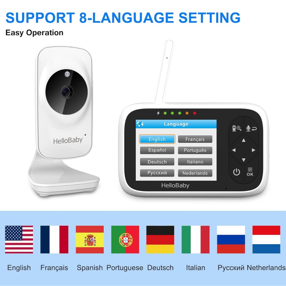HelloBaby 3.2" LCD Digital Video Monitor